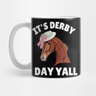 Funny Derby Day Horse Racing Party Mug